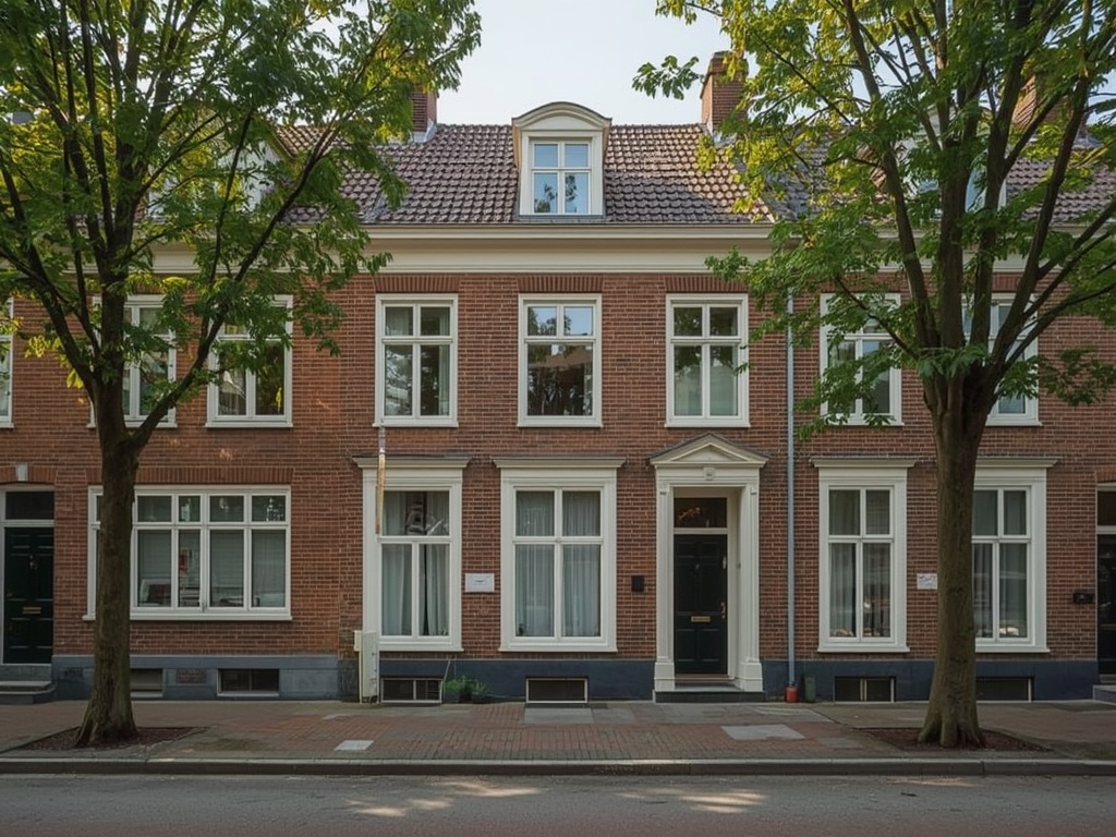 foto van ouderwetse huizen