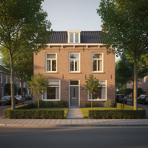 foto van ouderwetse huizen